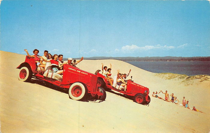 Mac Woods Dune Rides - Flora-Dale Dune Ride - Mac Wood Earlier Incarnation (newer photo)